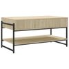 vidaXL Coffee Table Sonoma Oak 90x50x45 cm Engineered Wood