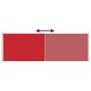 vidaXL Patio Retractable Side Awning 200x600 cm Red