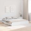 vidaXL Storage Bed Frame White 180 x 200 cm Engineered Wood