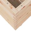 vidaXL Garden Planter 90x60x72.5 cm Solid Wood Pine