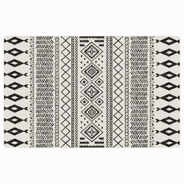 vidaXL Indoor & Outdoor Rug Short Pile Multicolour 190x300 cm