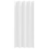 vidaXL Blackout Curtains with Rings 2 pcs Pure White 260 x 140 cm