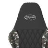 vidaXL Massage Gaming Chair Black and Camouflage Faux Leather