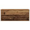 vidaXL Storage Box Old Wood 90 x 35 x 35 cm Engineered Wood