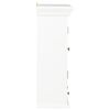 vidaXL Wall Cabinet White 49x22x59 cm Engineered Wood