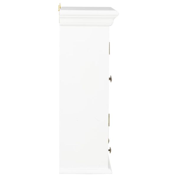 vidaXL Wall Cabinet White 49x22x59 cm Engineered Wood