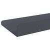 vidaXL Floating Shelf 4 pcs Anthracite 100 x 9 x 2.5 cm Steel