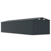 vidaXL Garden Shed Anthracite 257x779x181 cm Galvanised steel