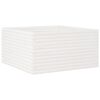 vidaXL Garden Planter White 90x90x46 cm Solid Wood Pine