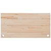 vidaXL Desk Top White 100x50x2.5 cm Solid Wood Pine
