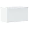 vidaXL Storage Box White 60x35x35 cm Engineered Wood