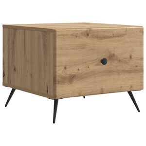 vidaXL Coffee Table Artisan Oak 49 x 50 x 40 cm Engineered Wood