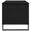 vidaXL Coffee Table Black Oak 90 x 44.5 x 45 cm Engineered Wood