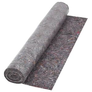vidaXL Non-slip Painter Fleece 50 m 180 g/m&sup2; Grey