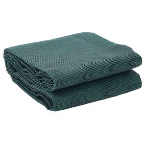 vidaXL Tent Carpet Green 250 x 250 cm Polyester