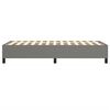 vidaXL Box Spring Bed Frame Dark Grey Single Fabric (UK/IE/FI/NO only)