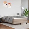 vidaXL Pocket Spring Bed Mattress Medium Cappuccino 120x200x20 cm Faux Leather