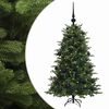 vidaXL Artificial Christmas Tree with Bauble 120 cm 150 LEDs