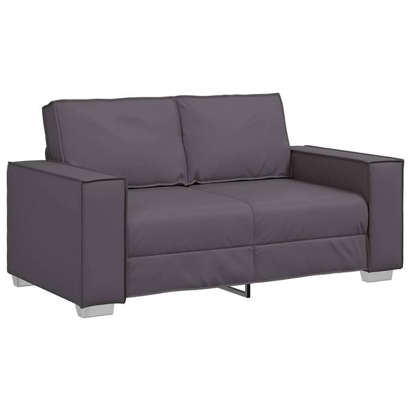 vidaXL Sofa Grey 160 x 78 x 84 cm Fabric