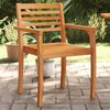 vidaXL Garden Chairs 2 pcs 59x55x85 cm Solid Wood Acacia