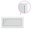 vidaXL Basement Window Internal Colour White RISOR 120 x 55 cm