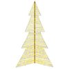 vidaXL Christmas Tree with 240 LEDs Warm White 180 cm PET