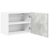 vidaXL Hanging Cabinet Concrete Grey and White 50 x 31 x 40 cm