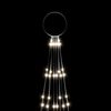 vidaXL Christmas Tree on Flagpole Cold white 310 LEDs 300 cm