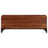 vidaXL Storage Trunk 110x35x41 cm Solid Acacia Wood