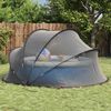 vidaXL Pool Dome Folding Manual Black 336 x 322 x 160 cm