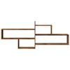 vidaXL Wall Shelf Old Wood 167.5x18x68 cm Engineered Wood
