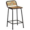 vidaXL Bar Stools 4 pcs 46x35.5x80 cm Solid Wood Reclaimed