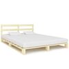 vidaXL Pallet Bed Frame without Mattress 160x200 cm Solid Wood Pine