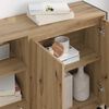 vidaXL Side Cabinet Artisian Oak 96.5 x 30 x 75 cm Engineered Wood