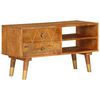 vidaXL TV Cabinet 85x35x47 cm Solid Mango Wood