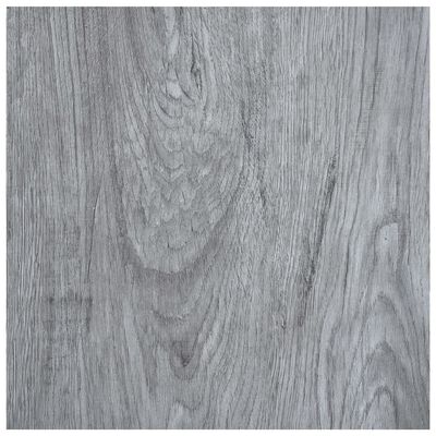 vidaXL Self-adhesive Flooring Planks 5.11 m² PVC Light Grey