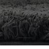 vidaXL High Pile Shaggy Rug Black 80x150 cm 50 mm
