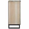 vidaXL Sideboard White 60 x 33.5 x 75 cm Solid Mango Wood