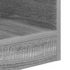 vidaXL End Table Grey Sonoma 30.5 x 30 x 45 cm Engineered Wood