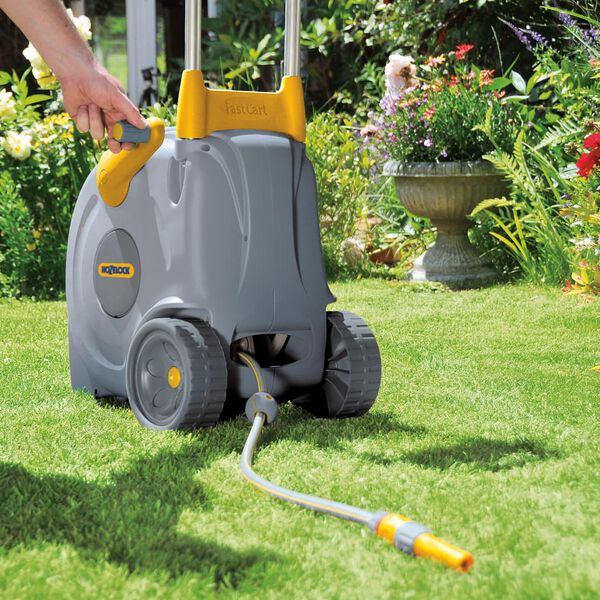 Hozelock Hose Reel Cart with 40 m Hose Fast Cart