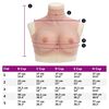 vidaXL Silicone Breastplate Natural E Cup
