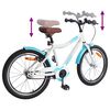 vidaXL Kids Bike 18'' for 5-7 Years Old Light Blue