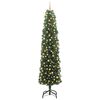 vidaXL Artificial Christmas Tree with 300 LEDs with Stand Green 240 cm