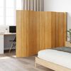 vidaXL Room Divider Natural Width 800 cm Height 165 cm Bamboo