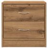 vidaXL Bedside Cabinets 2 pcs Artisian Oak 40x30x40 cm Engineered Wood