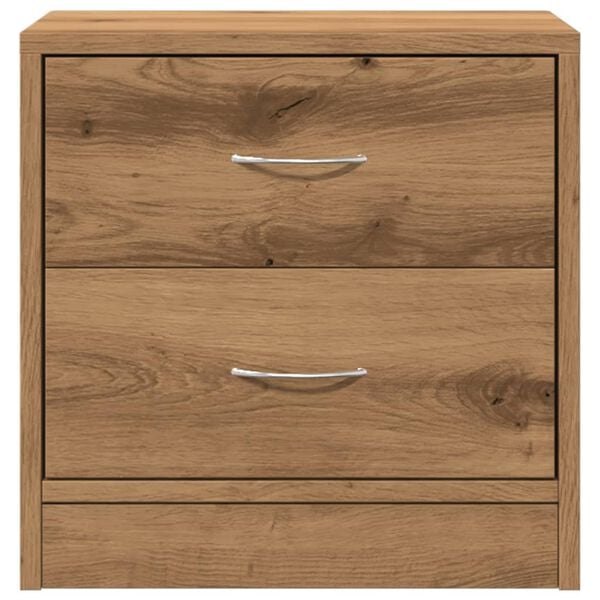 vidaXL Bedside Cabinets 2 pcs Artisian Oak 40x30x40 cm Engineered Wood