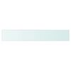 vidaXL Shelf Panel Glass Clear 90x15 cm