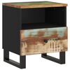 vidaXL Bedside Cabinet Solid Wood Reclaimed&Engineered Wood
