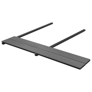 vidaXL Decking Board 90 pcs Grey WPC
