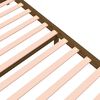 vidaXL Bed Frame without Mattress Honey Brown Solid Wood 120x190 cm Small Double